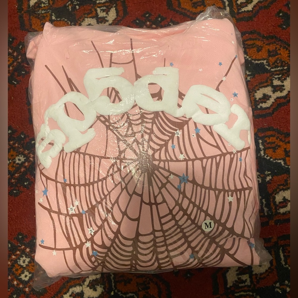 SP5DER Hoodie OG color pink size M